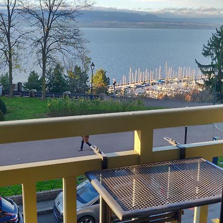 Petit Studio Hyper Centre Vue Lac Thonon-O-Phil-De-L-Eau Экстерьер фото